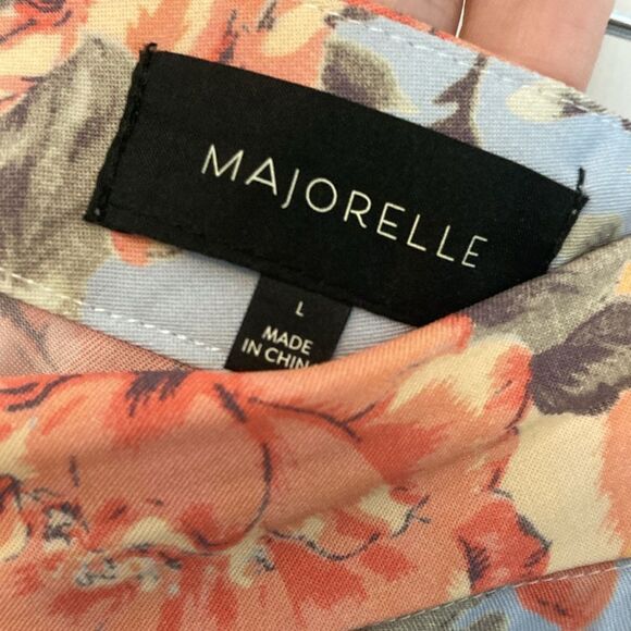 REVOLVE Majorelle Sangria Floral Maxi Skirt in Blue and Orange size large - Picture 7 of 11